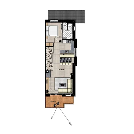 Wagrainer Tauernlodge 42d Dağ evi